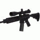 Sightmark Triple Duty 4-16x44 Waterproof Tactical Rifle Scope, Matte Black, MilDot Reticle - SM13017