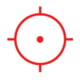 Sightmark Ultra Shot M-Spec LQD Reflex Sight, 1x33 mm, 65 MOA Circle Dot, Black, SM26034