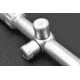 Simmons 22 MAG 3-9X32Adjustable Objective Truplex Rimfire Rifle Scope Silver Matte w/Rings