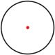 Simmons Pro Target Red Dot Black 1x 30mm, SPTTD130