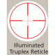 Simmons Master Series ProHunter 3-9x40 WA Matte Rifle Scope with Illuminated Truplex Reticle 517702