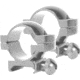 Simmons Rifle Scope 1in Rings, High, Silver 49173