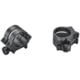 Simmons Dual Strap Ring Matte Black 1in Medium PDQ, Clam, SM49046PDQ