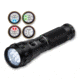 Smith &amp; Wesson Galaxy 12 LED Flashlight, Red/White/Blue/Green SW1222