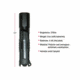 Smith &amp; Wesson Galaxy Pro CREE LED Tactical Flashlight, Black body/White LED 110236