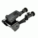 Sniper Compact Precision Bipod w/ Spring Loaded Legs, Black, Adjustable Height 6.2 - 8.7 in BP07