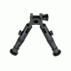 Sniper Tactical Folding BiPod, Picatinny / Weaver Rails, Black BP01