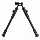 Sniper Tactical High Profile Folding / Height Adjustable BiPod, Black BP03, EDEMO1