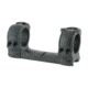 Spuhr Picatinny Hunting Mount w/Single Interface Ring, 0 MOA, Dia 30mm, H 1in, Black 7340150712075