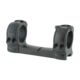 Spuhr Picatinny Hunting Mount w/Single Interface Ring, 0 MOA, Dia 30mm, H 1in, Black, SCP-3000