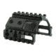 Spuhr Tri-Rail Short, Black, Length 70 mm/2.76in 1006848
