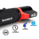 STKR Concepts BAMFF 4.0XL- 400 Lumens Dual LED Flashlight, Black/ Red, 00156