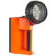 Streamlight E-Flood FireBox 1500 Lumens Rechargeable Lantern with Blue Taillight LEDs, 12V DC Vehicle Mount System with Direct Wire Rack and Shoulder Strap, Orange, 45815