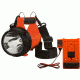 Streamlight Fire Vulcan Rechargeable C4 LED Flashlight, Orange with Vehicle Mount and 12v DC Charger, 44451