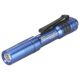Streamlight MicroStream Ultra-Compact USB Rechargeable Personal Light, 250/50 Lumens w/ 5in USB Cord and Lanyard, Box, Blue, 66606