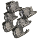 Streamlight TLR-6 LED Weapon Lights, Combo Pack, CR1/3N, White, 100 Lumens, Black, 69277