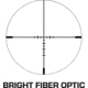 Swampfox Tomahawk II 1-6x24mm Rifle Scope, 30mm Tube, Second Focal Plane, Red Fiber Optic, Black, THK16241-RF