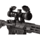 Tacticon Armament Falcon V3 3-9x32mm 30mm Tube Second Focal Plane Rifle Scope, Illuminated Mil-Dot Reticle, Black, FALCV39x32