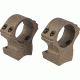 Talley X-Bolt Hells Canyon Rifle Scope Rings, 1in, High, Burnt Bronze Cerakote, HC950735