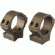 Talley X-Bolt Hells Canyon Rifle Scope Rings, 30mm, Low, Burnt Bronze Cerakote, HC730735