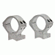 Talley S930700 1-Piece Low Base &amp; Ring Set Remington 700 1'' Style Silver Finish