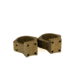 Talley X-Bolt Hells Canyon Rifle Scope Rings, 30mm, Medium, Burnt Bronze Cerakote, HC740735