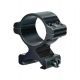 Tasco Aluminum Rifle Scope Ring, Low, Detachable, Matte Black, 1in, TS00701