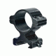 Tasco Aluminum Rifle Scope Ring, Medium, Detachable, Matte Black, 22cal, TS00708