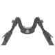 Tier One Aluminum Arca Evolution Bipod, Black, Tall/9in, T1BEAA230