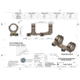 Tier One Monomount Cantilever - 30mm High 6MIL/20MOA, Black, T1MUC-30381H6