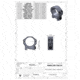 Tier One Superlight Hunting Rings, Black, 30mm Extra High, T1PIC30EH