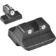 Trijcion S&amp;W .45 Long Rear, 3 dot green front &amp; green long rear night sight set