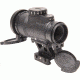 Trijicon 1x25 MRO Patrol 2 MOA Adjustable Red Dot Sight w/ 1/3 Co-Witness Quick Release Mount AC32071, Black, 2200018