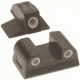 Trijicon Bright &amp; Tough 3 Dot Green Front &amp; Yellow Rear Night Sight Set - Beretta 9000 - BE07Y