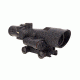 Trijicon ACOG 3.5x35 Green LED Illuminated Rifle Scope .308 Horseshoe/Dot Reticle w/ TA51 Mount, Black TA110-D-100500