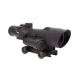 Trijicon ACOG 3.5x35 Red LED Illuminated Rifle Scope .308 Chevron Reticle w/ TA51 Mount, Black, 100497