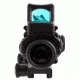 Trijicon ACOG 4x32 Dual Illum. Red Crosshair .223 Ballistic Reticle w/ TA51 Mount Dual Illum. RMR 7.0 MOA Amber Dot Sight TA31RM04