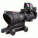 Trijicon ACOG 4x32 Dual Illum. Red Crosshair .223 Ballistic Reticle w/ TA51 Mount Dual Illum. RMR 7.0 MOA Amber Dot Sight TA31RM04