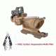 Trijicon ACOG 4x32 ECOS Scope TA31-ECOS - Dark Earth Brown with Red Center Illumination Rifle Scope with FREE Gerber Suspension Multi-Plier 1471
