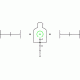 Trijicon 4x32 Trijicon Dual Illuminated ACOG Rifle Scope TA31H-G
