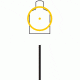 Amber Circle Dot Reticle