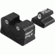 Trijicon Bright &amp; Tough 3 Dot Night Sight Set, Green Front &amp; Yellow Rear - Baby Desert Eagle/Jericho - DE03Y
