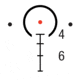 Trijicon Compact Dual Illuminated Q-LOC ACOG Scope, 1.5x16S, Red, Rapid Target RTR Reticle, Matte Black, 400390