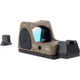 Trijicon Dual Defense RMR Type 2 Reflex Red Dot Sight w/ M17/18 Mount w/ Integrated Bright&amp;Tough Optic, 1x, 3.25 MOA Reticle, FDE, RM06-C-700816