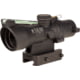 Trijicon Dual Illuminated Compact ACOG Scope, 3x24 mm, Green, .223/55gr. Horseshoe Dot Reticle, Matte Black, 400350