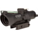 Trijicon Dual Illuminated Low Height Compact ACOG Scope, 3x24 mm, Green, 7.62x39/123gr. Horseshoe Dot Reticle, Matte Black, 400362