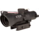 Trijicon Dual Illuminated Low Height Compact ACOG Scope, 3x24 mm, Red, 7.62x39/123gr. Horseshoe Dot Reticle, Matte Black, 400360