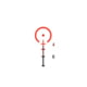 Trijicon Dual Illuminated Low Height Compact ACOG Scope, 3x24 mm, Red, .223/55gr. Horseshoe Dot Reticle, Matte Black, 400354