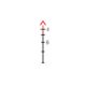 Trijicon ACOG TA11 3.5x35mm Rifle Scope, Black, Red Chevron 5.56x45mm M193 / 55 Grain Reticle, MOA Adjustment, 100291