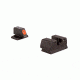 Trijicon FNH HD Night Sight Set - 9mm, Orange Front Outline 600705